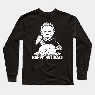 Michael Myers Turkey Long Sleeve T-Shirt